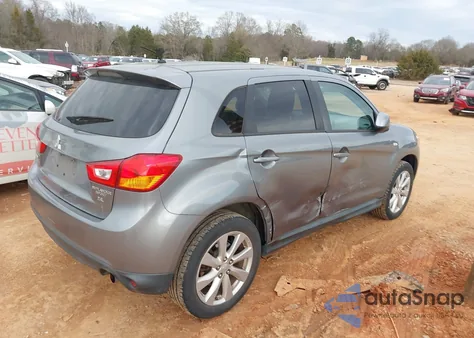 2015 Mitsubishi Outlander Sport Es from USA, damaged, VIN 4A4AP3AWXFE046377